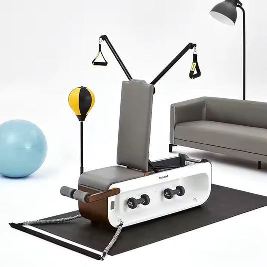 Heavy-duty adjustable press bench for home gym workouts with incline and decline settings